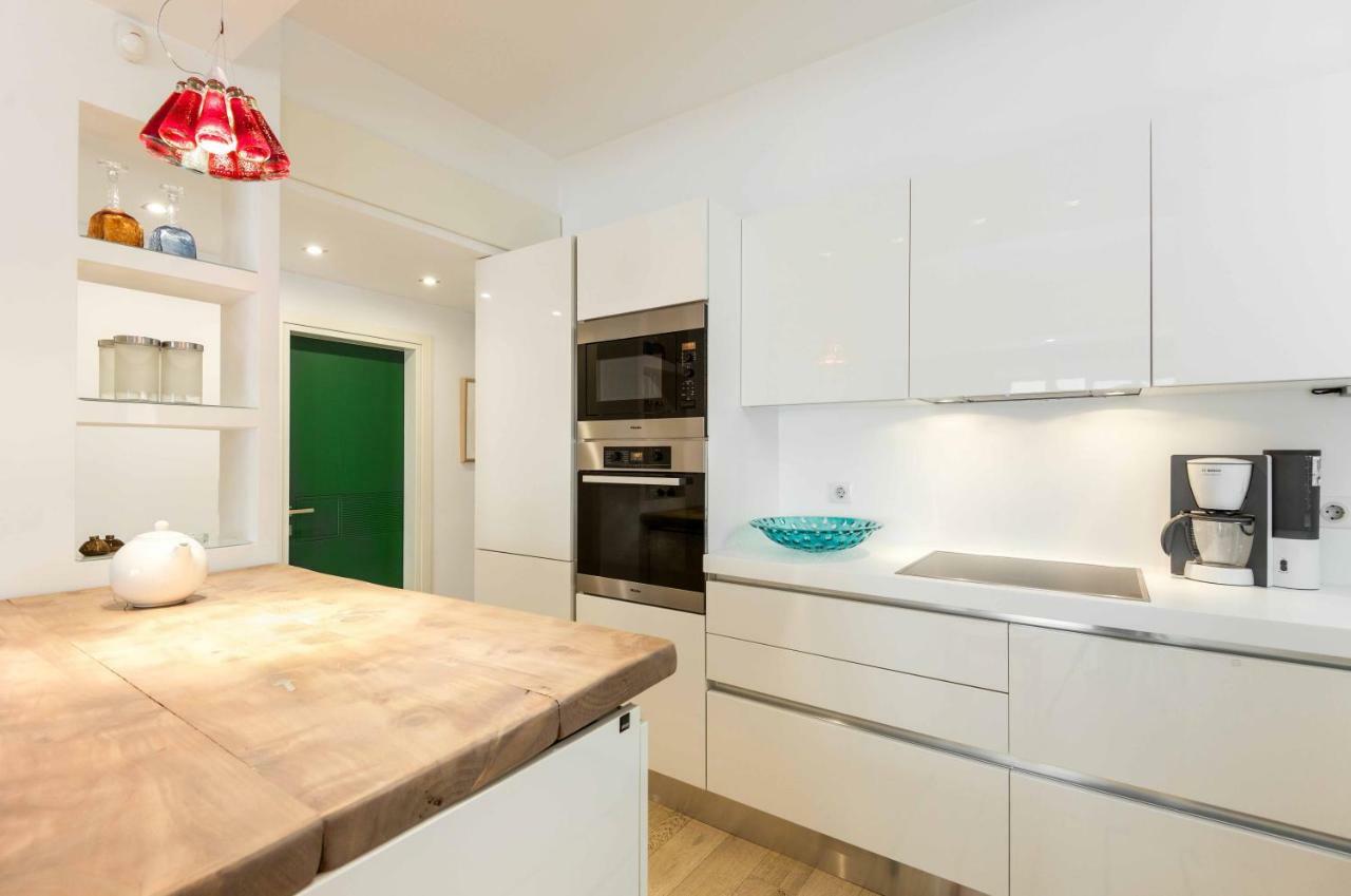 Stylish 3-Bedroom Apartment & Terrace Salonicco Esterno foto